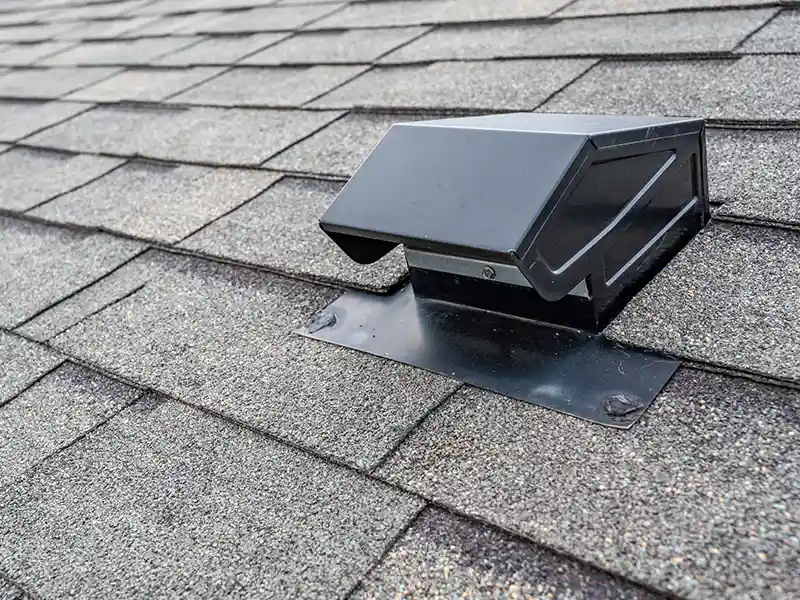 static passive vent on roof image